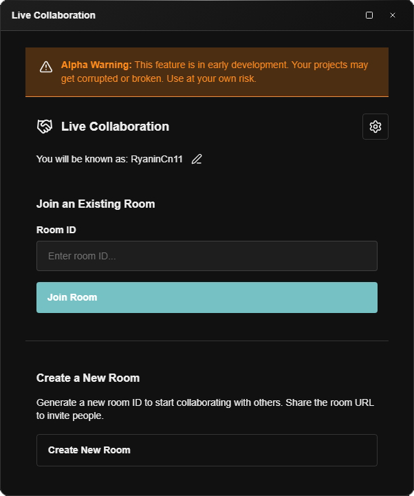 Live Collaboration